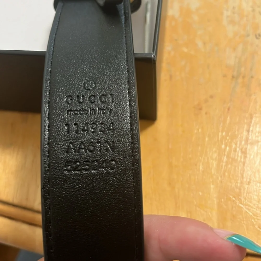 Gucci GG logo belt unisex 110cm